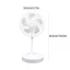 Quạt làm mát cá nhân Mini excila 100V 265V 1 cài đặt tốc độ cho bàn làm việc hoặc đầu giường