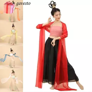 Dải ruy băng khiêu vũ cổ đại GAVESTO, Băng phát trang phục Opera truyền thống thanh lịch, Ruy băng biểu diễn múa voan phong cách