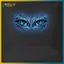 BVY Glow-In-The-Dark Toilet Stiers Ice Blue Dragon Eye Design Decal Dán Tường Tự Dính Có Thể Tháo Rời PVC Trang Trí Phòng Tắm Dạ Quang.