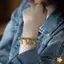 Vòng Tay Tây Tạng Handmade Dây Nhiều Màu Sắc Móc Tay Năm Chiều Thần Tài Lắc Tay Dây Kéo Có Thể Điều Chỉnh Quà Tặng Trang Sức Mới