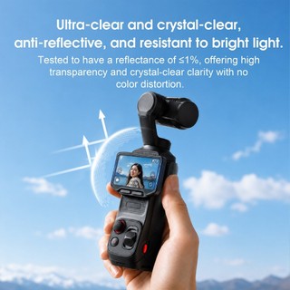 Dành cho Insta360 Luna phim siêu cường gimbal phim ống kính máy ảnh, phụ kiện bảo vệ màn hình chống trầy xước và chống mài mòn