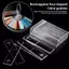 Hình Chữ Nhật Giả Nail Art Display Swatch UV Gel Đầu Móng Tay Thẻ Màu Tấm Móng Tay Bản Mẫu Tấm Gel Ba Lan Thực Hành Làm Móng Tay Mới
