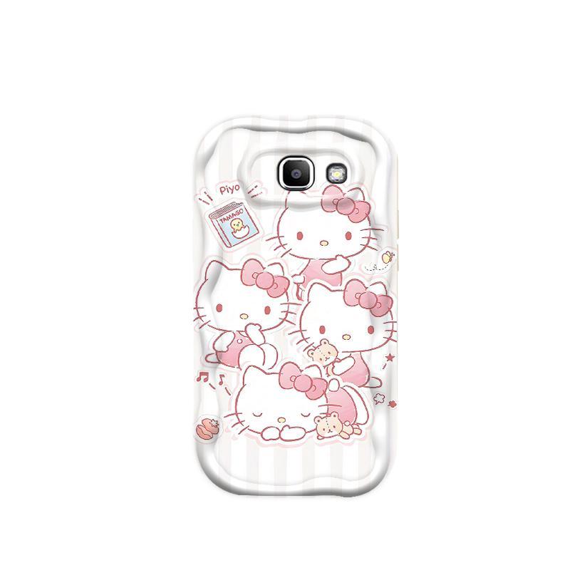 Thích Hợp Cho Samsung J7 Prime ON7 2016 Bảo Vệ 3D Mềm TPU Kitty Cat Vỏ Điện Thoại Chống Sốc
