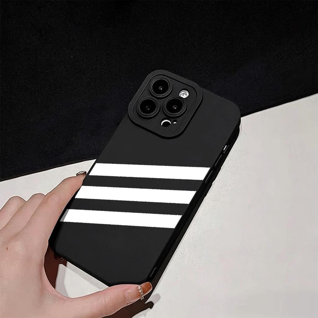 Ba dòng ngangTodòng Yan phù hợp với vỏ điện thoại 1716, iPhone 15, 14, mài dòngám,13