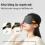 bịt mắt ngủ 3d chống ồn che sáng dày ôm mắt thoáng khí ngủ trưa du lịch đeo êm mềm