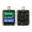 Màn hình sạc USB btsg có điện áp Hiển thị thời gian và công suất dòng điện Loại C
