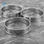 6 Gói Nhẫn Muffin Anh Cán Đôi 4 Inch, Nhẫn Crumpet Inox, Nhẫn Tart, Tròn