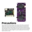 Bộ điều khiển động cơ BTM 2 Mô-đun thu từ xa 4GHz Bộ bảng điều khiển tốc độ 8 kênh cho ô tô từ xa