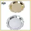 B & N Retro Sang Trọng Đĩa Thép Không Gỉ Bánh Món Tráng Miệng Khay Trà Cao Ốc Ốc Món Ăn Trái Cây Trang Sức Lưu Trữ Để Bàn Trang Trí Đồ Gia Đình.