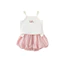 Bangxuan Mùa Hè Cho Bé Sling Phù Hợp Với Trẻ Em Bud Quần Short Phiên Bản Hàn Quốc Hai Mảnh Quần Áo Cho Bé XT14066