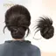 PNPIA- Kẹp Tổng Hợp Loại Nơ Tóc Bun Thanh Lịch Và Tự Nhiên Đầu Shuttleco Đuôi Ngựa Phần Mở Rộng Tóc Cho Nữ