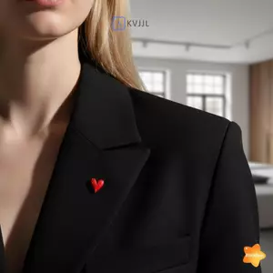 Thổ Cẩm Hình Trái Tim Trang Sức Lãng Mạn Cho Nữ Và Bé Gái Thiết Kế Dễ Thương Pin Cho Váy Và Áo Len Phụ Kiện Quà Tặng Hoàn Hảo Mới