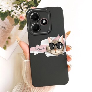 Dành Cho OPPO A6c 4G 2026 Vỏ CPH2895 Thiết Kế Mới Hoạt Hình Dễ Thương Thỏ Mèo Gấu Silicon Mềm Bảo Vệ Cho OPPOA6c A 6C Vỏ Điện Thoại