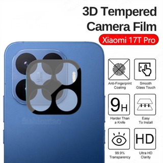 Phim bảo vệ ống kính máy ảnh 3D cho Xiaomi 17T Pro 17TPro 1 7 17 T Pro Xiaomi17 T Xiaomi17T Pro Xiaomi17TPro 2026 Kính cường lực Full Cover Phim bảo vệ
