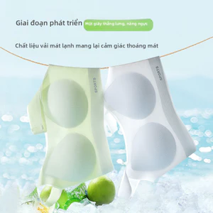 Thích hợp cho áo ngực liền mạch 12-16 tuổi sử dụng cho học sinh trung học thời kỳ tăng trưởng, sử dụng vải lụa băng, thoáng khí nhẹ.