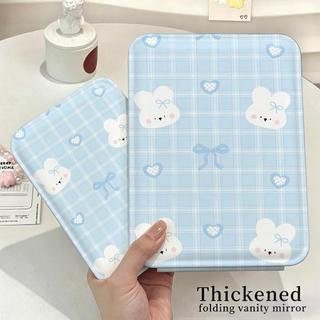 Gương cá nhân gập một mặt kích thước gọn gàng chống trầy xước sử dụng lâu dài