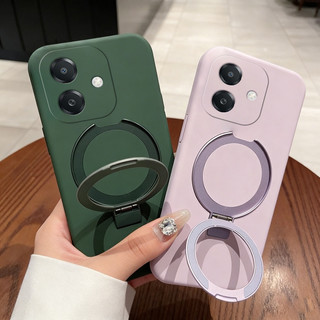 Ốp Lưng PBZZ Cho OPPO a3x A5i a40 a40m a20 4g a3 pro 5g 2024 Vỏ Điện Thoại Vỏ Mềm Chống Sốc Thiết Kế Mới Thẩm Mỹ Có Giá Đỡ Cho Bé Gái Màu Tím Dễ Thương YTUZJ01