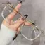 AqToCna Thời Trang Nữ Kính Vuông Lớn Chống Ánh Sáng Xanh Kính Mắt Trong Suốt Siêu Nhẹ Unisex Transparentputer Kính AqToCna