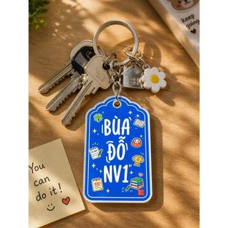 MÓC KHOÁ BÙA THI ĐỖ NV1, MÓC KHOÁ MAY MẮN, MÓC KHOÁ THI ĐỖ, MÓC KHOÁ QUÀ TẶNG, 2K8 QUYẾT TÂM ĐỖ ĐẠI HỌC, QUYẾT TÂ
