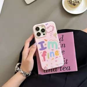 Vỏ lưng iPhone1716 in chữ năng động trẻ trung thiết kế cá tính phù hợp nhiều dòng máy