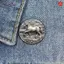 AqToCna Thời Trang Cung Hoàng Đạo Ngựa Thổ Cẩm Dành Cho Nữ 2D Động Vật Phẳng Pony Ve Áo Chân Quần Áo Bapas Phụ Kiện Quà Tặng Năm Mới AqToCna