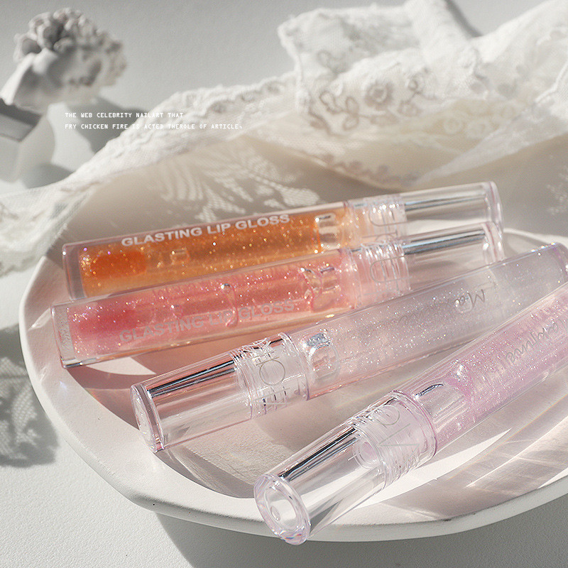 [Bán chạy] Maxfine Water Gloss Son bóng đẹp phong cách Hàn Quốc Dudu Lip Gloss Mirror Dưỡng ẩm Tiệc sinh viên chống phai màu Giá rẻ Son bóng