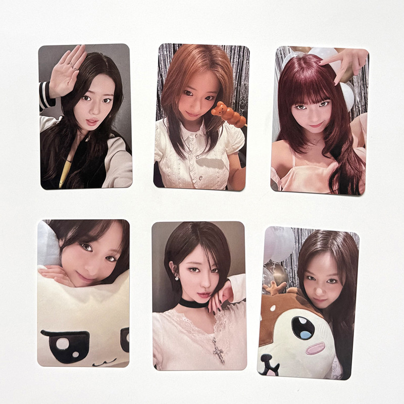 HT2 6 Cái / bộ BABYMONSTER LOMO Card 3rd Mini Album CHOOM Bưu Thiếp Bộ Sưu Tập KPOP Ngôi Sao Ngoại Vi TH2
