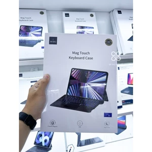 Bao Da Bàn Phím Wiwu Mag Touch iPad - Hít Từ Tính Tháo Rời, Đèn Nền 7 Màu, Cao Cấp Cho iPad 10.2 - 13 Inch