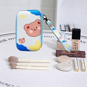 Túi đựng tiện ích di động chống nước hình gấu nhỏ dễ thương cho cáp và ổ USB