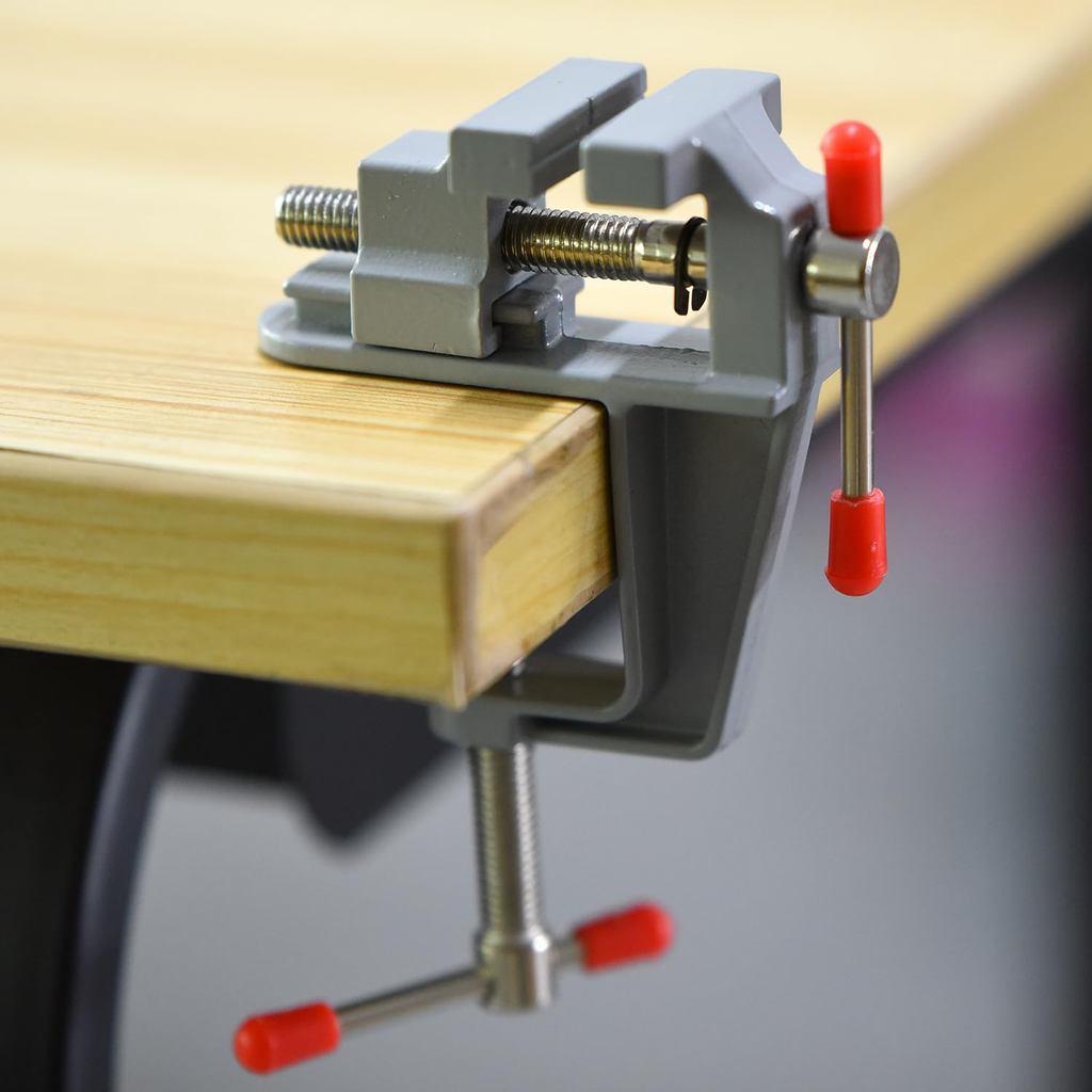 Mới Mini Bench Vise Bàn Nhỏ Phó Tay Vise Đa Năng Hộ Gia Đình Phòng Thí Nghiệm Kẹp Dụng Cụ Cho Bàn Làm Việc