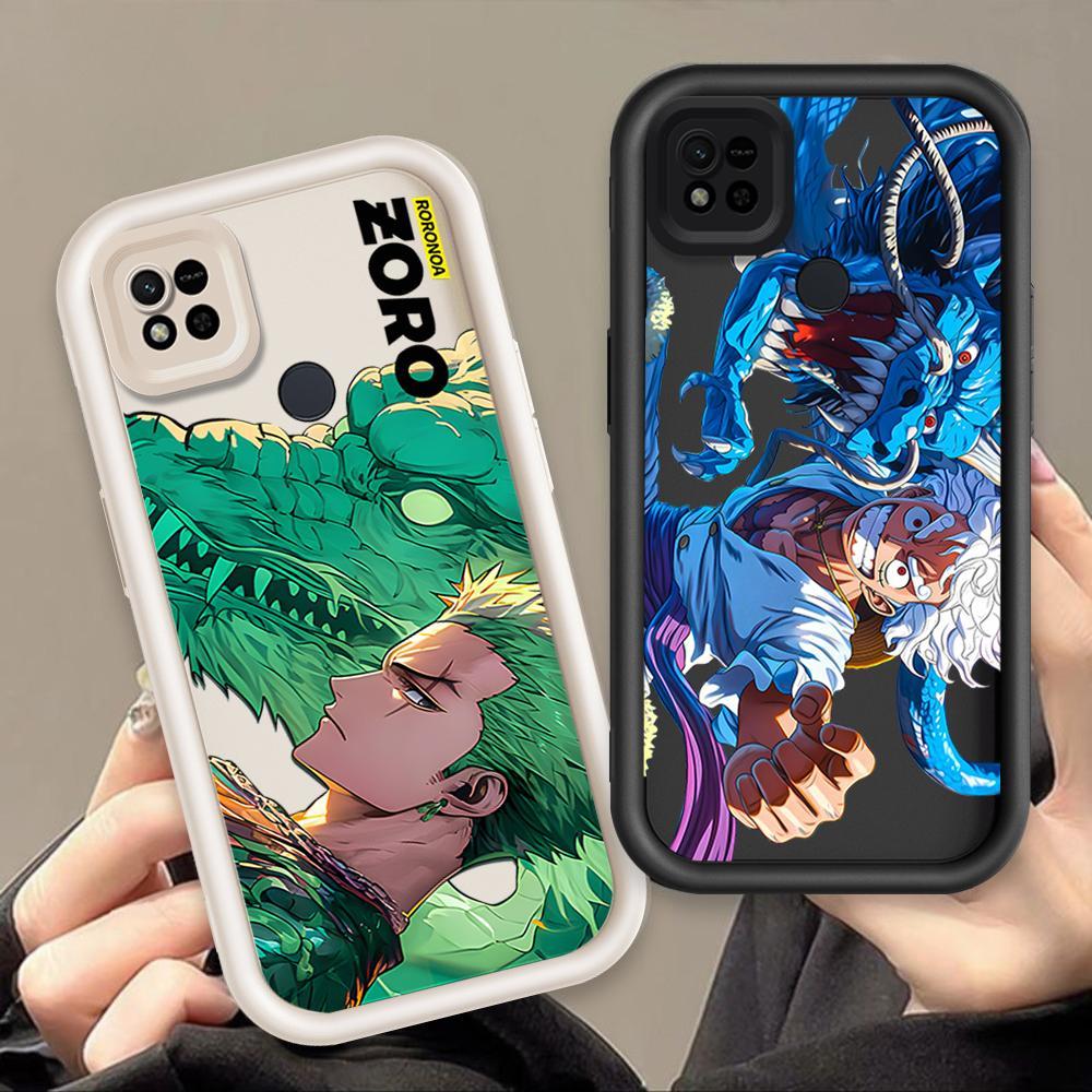 Ốp Lưng Cho Redmi 9C 10C 10A Hoạt Hình Silicon Điện Thoại Thông Minh Mềm TPU One Piece Luffy ZARO Sinh Viên Thiên Thần Mắt Chống Sốc Ốp Lưng