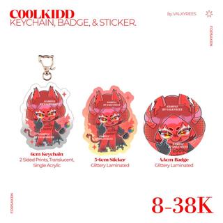 FORSAKEN KEYCHAIN PIN AND STICKER | ROBLOX Ganci Pin Stiker Elliot Chance Mafioso Itrapped C00lkidd 007n7 1x1x1x1 T