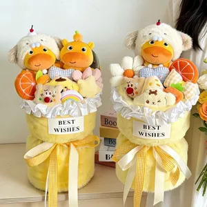 Quà tặng sinh nhật cho bé gái Bạn gái Bạn gái Mục tiêu Búp bê giáo viên Bó hoa Mùa tốt nghiệp Ngày trẻ em 520 260529