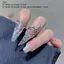 Vỏ Móng Tay NICOLOO Gothic, Thiết Kế Rỗng Phụ Kiện Trang Sức Đầu Ngón Tay Vỏ Bảo Vệ, Nhẫn Kim Loại Đầu Ngón Tay Kim Loại Nhẫn Nữ Cô Gái