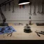 Một phần thay thế La Mã Umbrella Line Spool Iron Construction Phụ kiện bóng râm ngoài trời cho sân vườn
