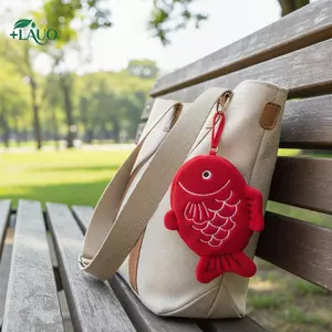 Ví đựng tiền xu sang trọng Springevenstar Koi Fish Ví hoạt hình có dây kéo cho trẻ em Quà tặng và giải pháp lưu trữ Springevenstar