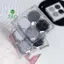 DIKALU 4 màu Punk y Matte Glitter Eyeshadow Palette Shimmer Eye Shadow Makeup Palette Cool Toned Grey Eye Palette [mới]
