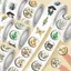 500 Chiếc Một Kỷ Lục Của Một Người Tử Hành Trình Đến Bất Tử Anime Phụ Kiện Hanli Kho Báu Cuộn Dán Trang Trí Dán Quà Tặng Sinh Nhật
