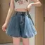 Quần short Denim eo co giãn mùa hè Quần năm điểm dành cho nữ
