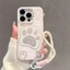 ốp lưng iphone Móng vuốt mèo màu hồngcho 17 11 12 13 14 15 Iphone16 Iphone 7 xs xr Pro Max Plus