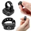 WANYEDI Finger Shutter Remote, Vòng điều khiển từ xa Mini có thể sạc lại, Điều khiển từ xa vòng nhẹ chống nước cho phụ kiện máy ảnh hành động DJI Osmo Action 6 / 5Pro / 4 / 3