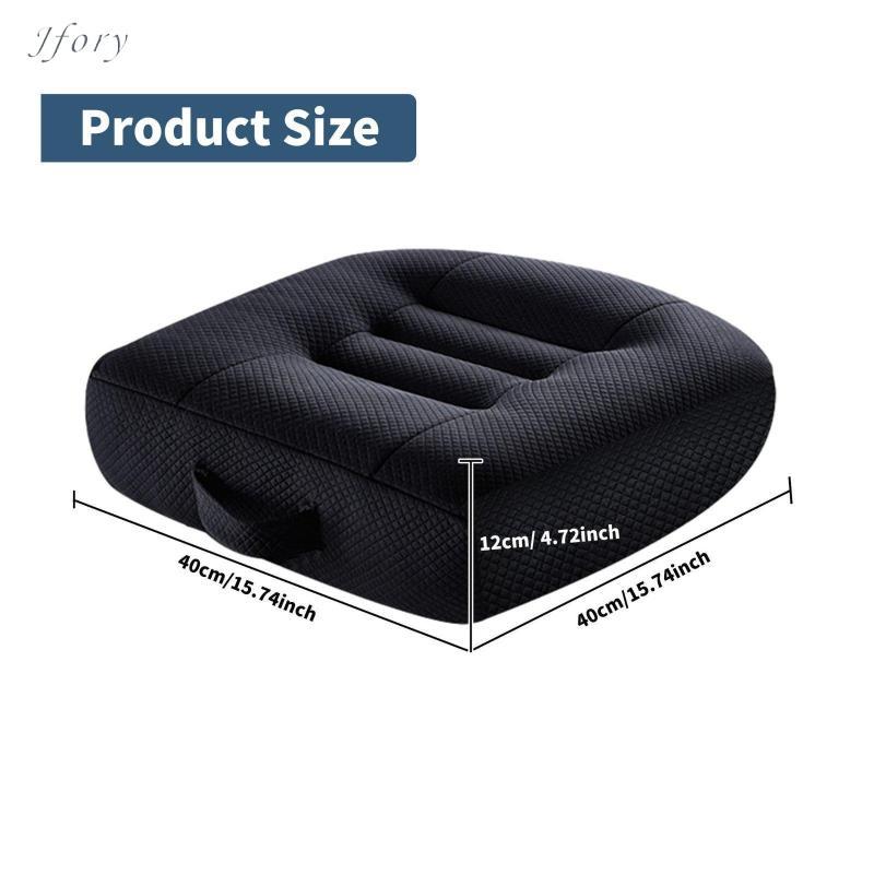 Đệm Ghế Ô Tô Tăng Chiều Cao Miếng Lót Tiện Dụng Lái Xe Tăng Áp Thoáng Khí Chống Trơn Trượt Di Động Cho Văn Phòng Ô Tô Nhà