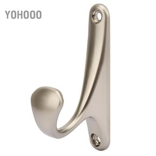 Yohooo Yohooo Móc Áo Móc Khăn Móc Treo Cửa Tường Phòng Tắm Nhà Vệ Sinh Kim Loại Đơn Để Treo Quần Áo Mũ (Champagne)