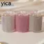 Hộp đựng tăm YICA, 3 màu có nắp đậy Hộp đựng khăn bông, Hộp tăm cao cấp được kết hợp sang trọng sáng tạo Máy tính để bàn tại nhà