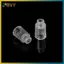 Đầu nối bể cá BVY Bộ giảm tốc ống khí Khớp nhựa trong suốt có thể điều chỉnh với hầu hết các bể cá.