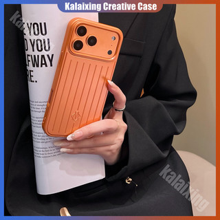 Ốp Điện Thoại Hành Lý Sang Trọng Cho iPhone 17 Pro Max 16 15 14 13 12 11 Pro Max Vỏ Bảo Vệ Cứng Chống Sốc