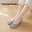 NICOLOO 1 Đôi Tất Hai Ngón Chân, Cotton Blend Thoáng Khí Chia Ngón Chân Lót, Dễ Dàng Phù Hợp Với Mũi Không Trơn Trượt Liền Mạch Co Giãn Mềm Không Thể Hiện Tất Giày Đế Bằng