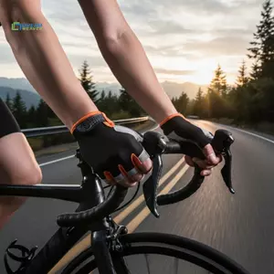Găng tay đi xe đạp nửa ngón thoáng khí chống trượt cho hoạt động xe đạp thể thao mới