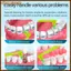 AIHOM Inter Brush Răng mềm một mũi có đầu bàn chải thay thế Bàn chải đánh răng Dụng cụ chăm sóc răng miệng Đầu nhỏ cấy tóc mềm dành cho người lớn,