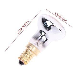 JINHF Bóng đèn thay thế E14 R39 30W 230V, trong suốt phản quang điểm, dùng cho đèn lava/đèn chuyển động
